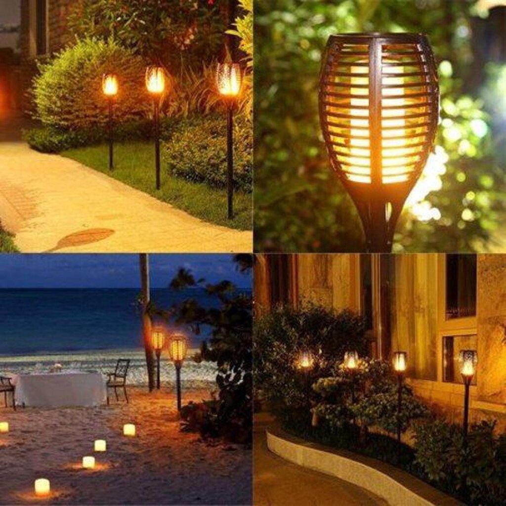 Grundig solar light flame 30 led
