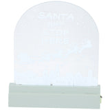 Grundig kerstschild led meerkleurig