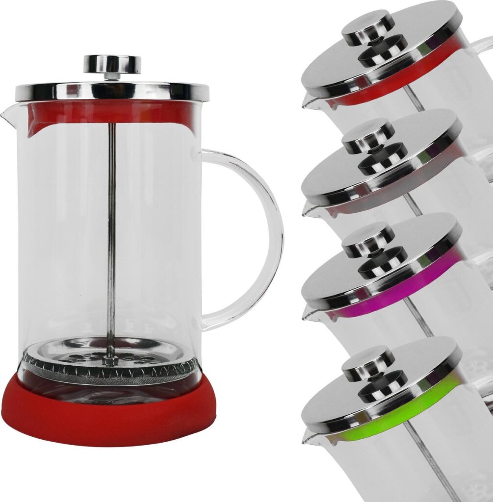 Cuisine elegance koffiemaker 800 ml rood