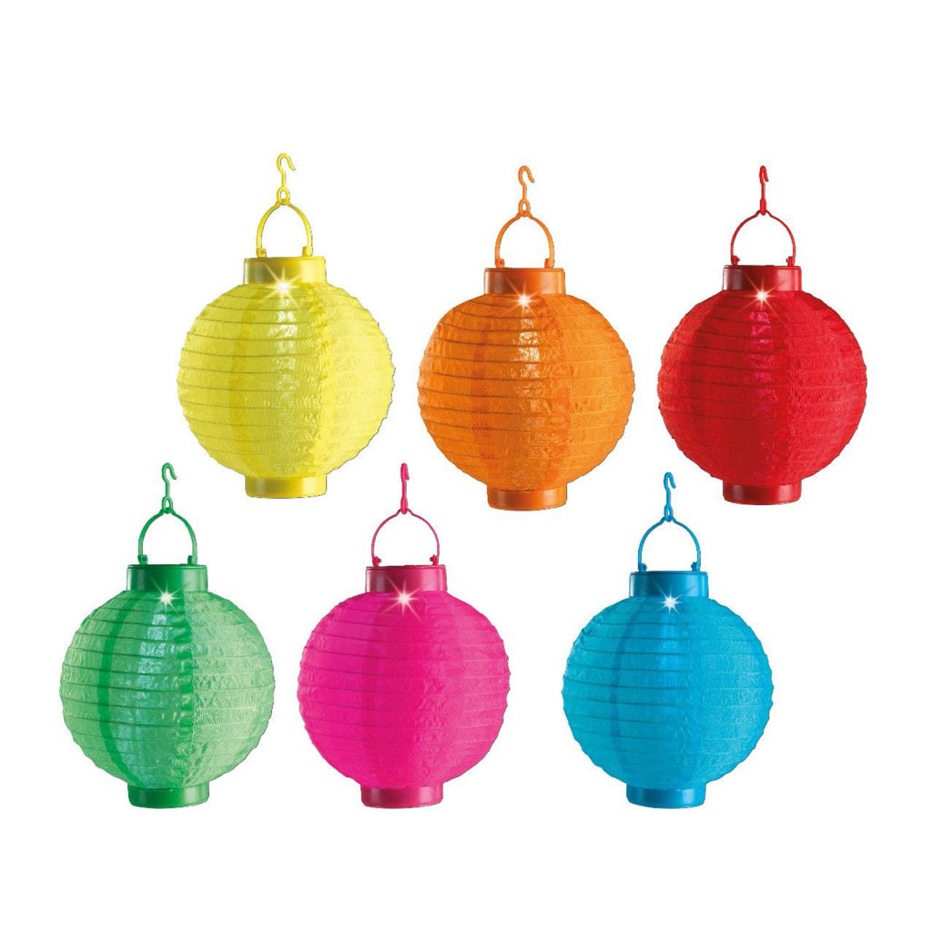 Kaemingk solar lampion nylon 6 kleuren
