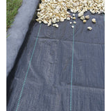 Nature worteldoek 2x10 m zwart