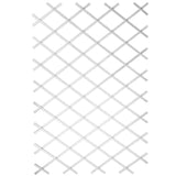 Nature tuinlatwerk 100x200 cm pvc wit 6040703