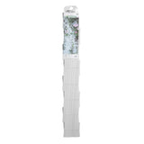 Nature tuinlatwerk 100x200 cm pvc wit 6040703