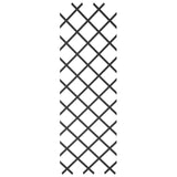 Nature tuinlatwerk 50x150 cm pvc antracietkleurig