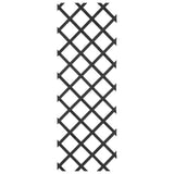 Nature tuinlatwerk 50x150 cm hout antracietkleurig