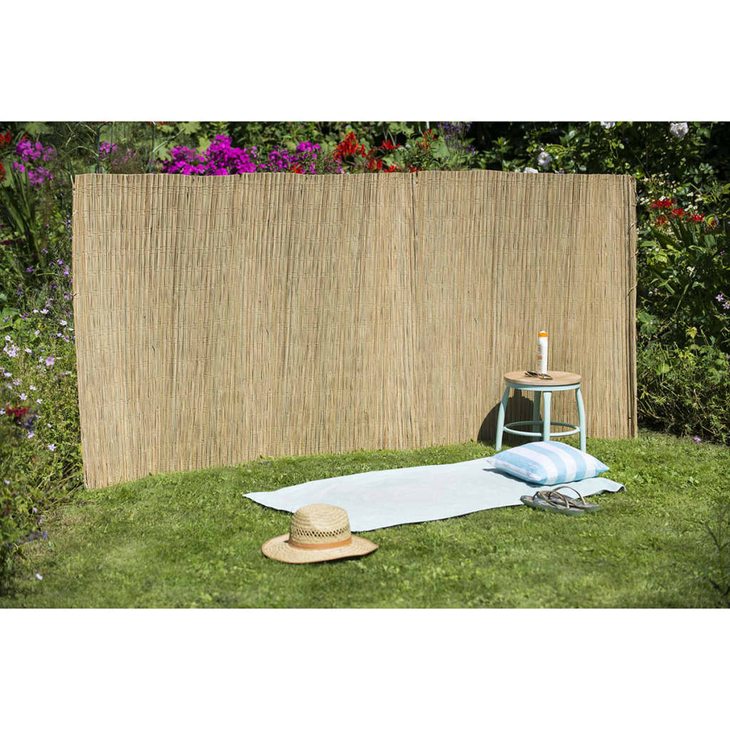 Nature tuinscherm 1x3 m zeggeriet