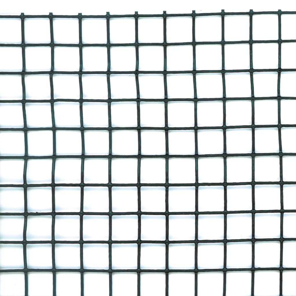 Nature tuinscherm vierkant gaas 5x5 mm 1x3 m groen