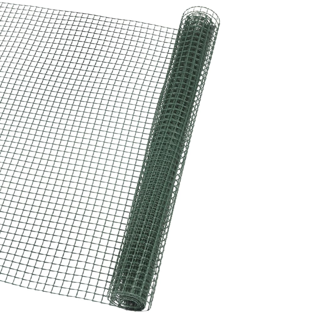 Nature tuinscherm vierkant gaas 20x20 mm 1x3 m groen