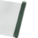Nature tuinscherm vierkant gaas 20x20 mm 1x3 m groen