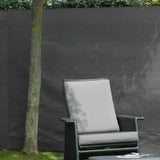 Nature tuinscherm 1,5x5 m pe antraciet