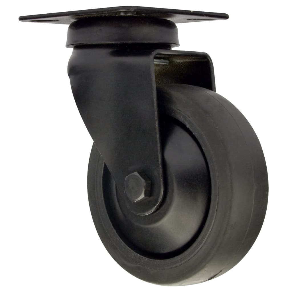 Mac lean 4 st zwenkwiel 75 mm zwart