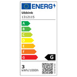 Ubbink lichtstrip met 20 led's 30 cm wit 1312115