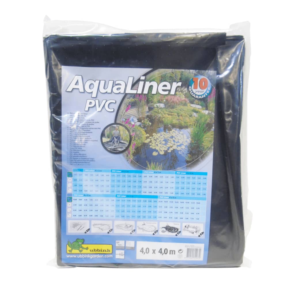 Ubbink vijverfolie aqualiner 4x4 m pvc 1062794