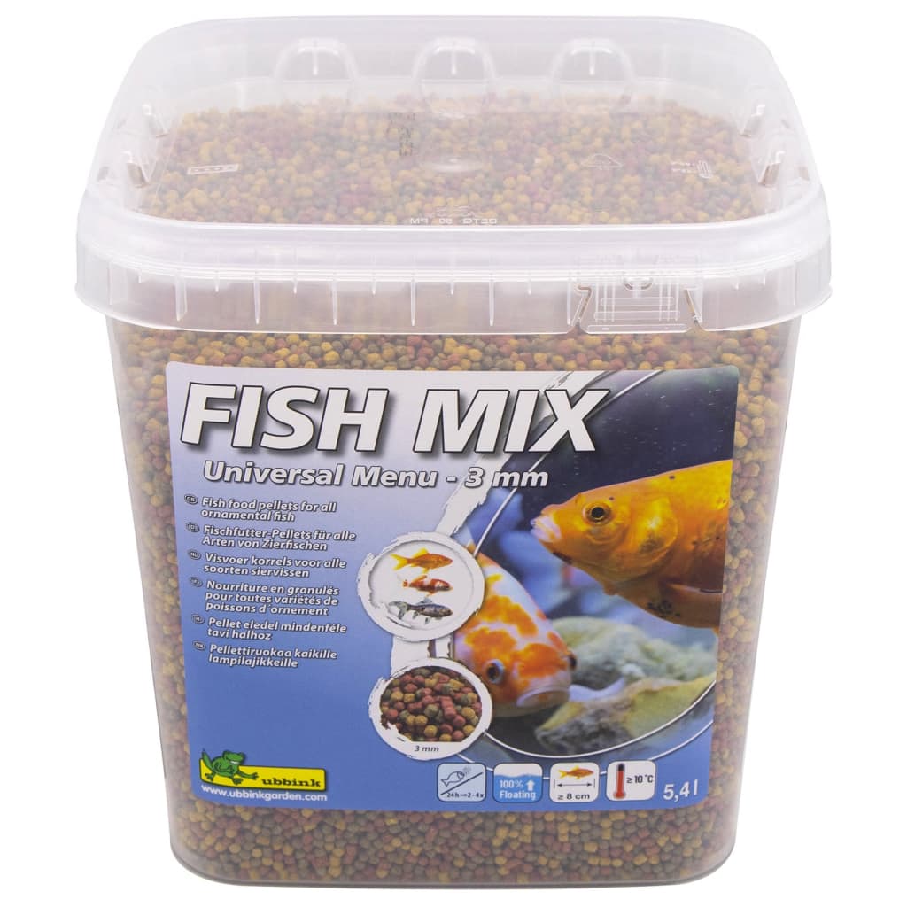 Ubbink visvoer fish mix universal menu 3 mm 5,4 l