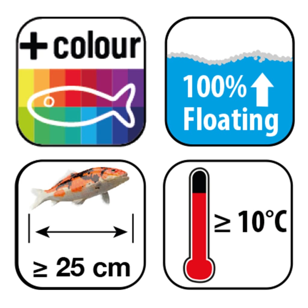 Ubbink visvoer heiko koi colour menu 6 mm 3 l