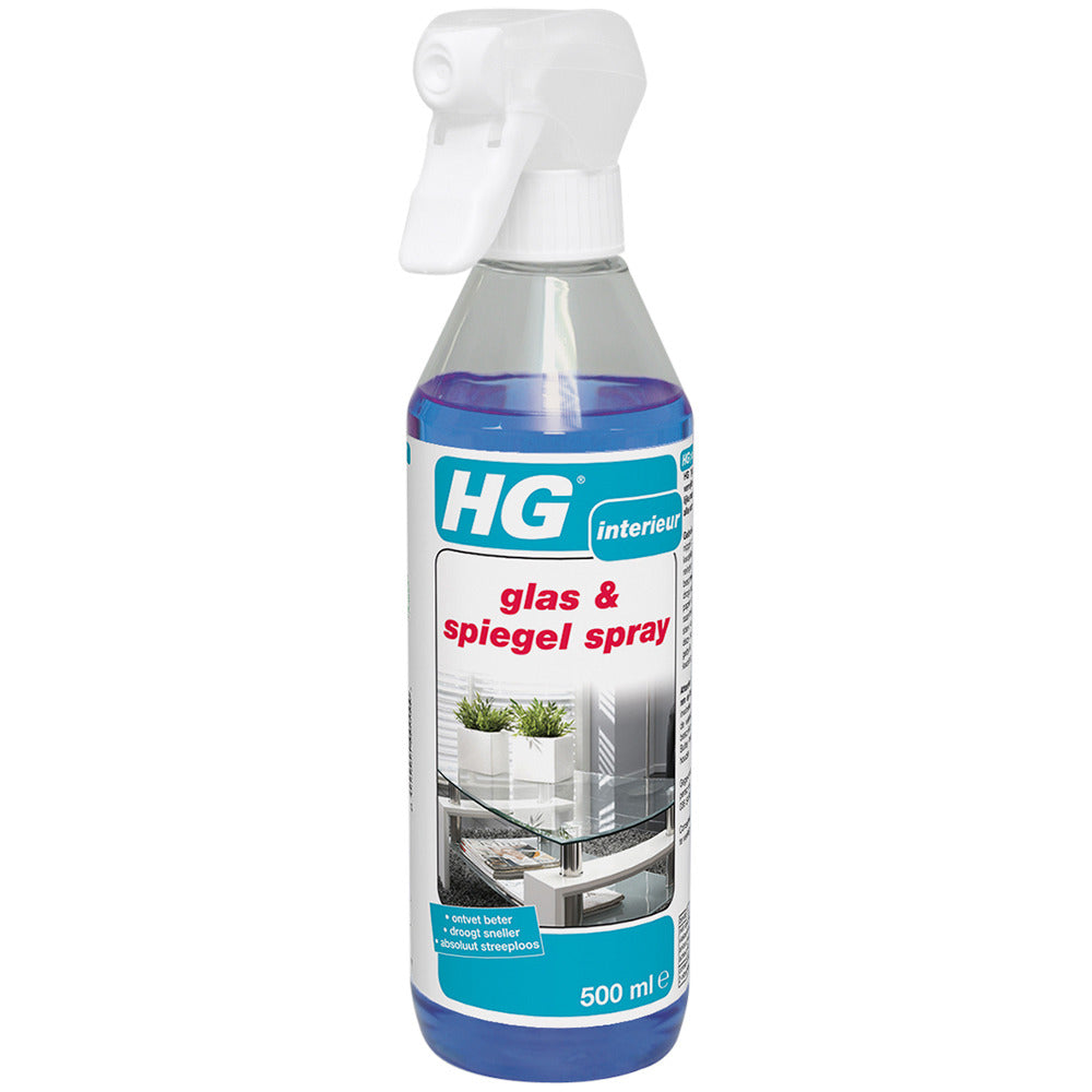 Hg glas- en spiegelspray 0,5l