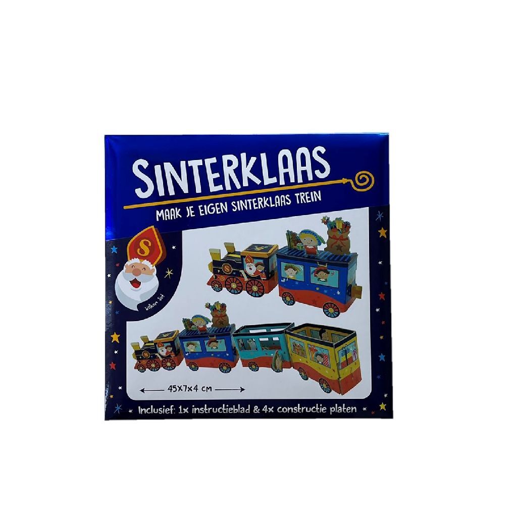 Sinterklaas maak je eigen trein
