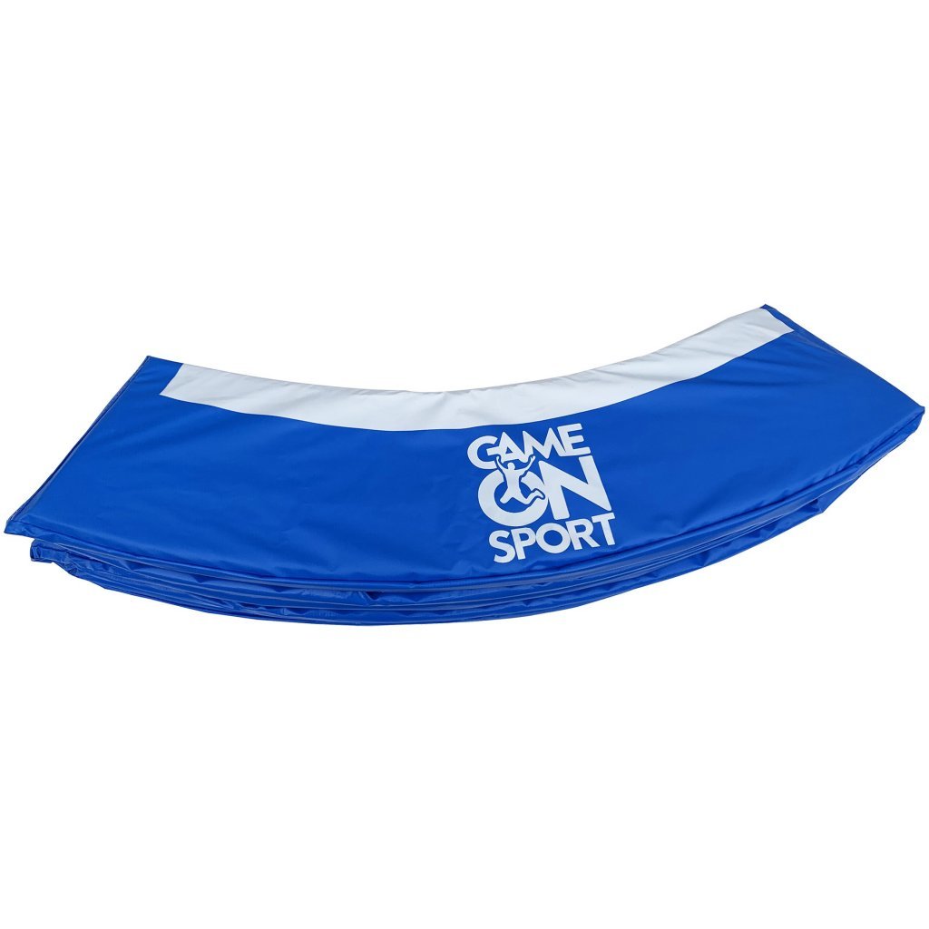Game on sport trampoline beschermrand 305 cm blauw wit