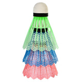 Sportx shuttles in koker 3 stuks rood groen blauw