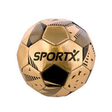 Sportx minivoetbal goud metallic 16cm 160-180gr.