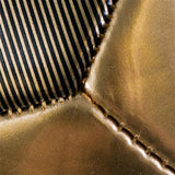 Sportx minivoetbal goud metallic 16cm 160-180gr.