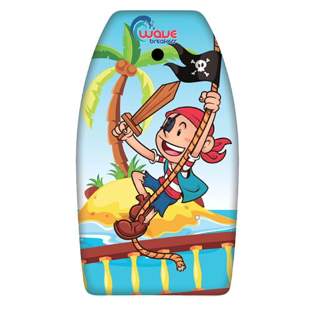 Wave breakers bodyboard piraat 83 cm