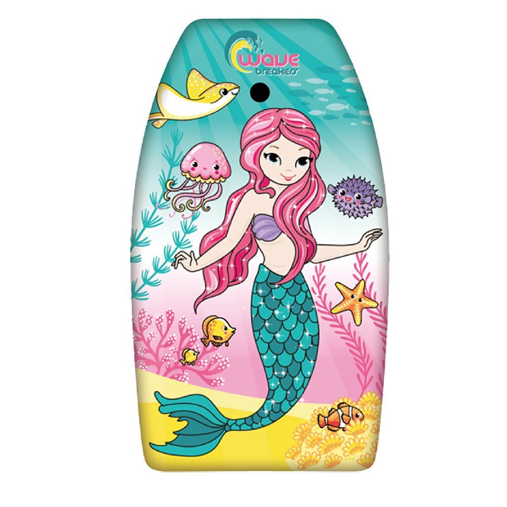 Wave breakers bodyboard zeemeermin 83 cm