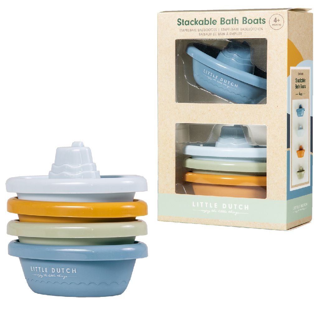 Little dutch 4 bad bootjes set blauw