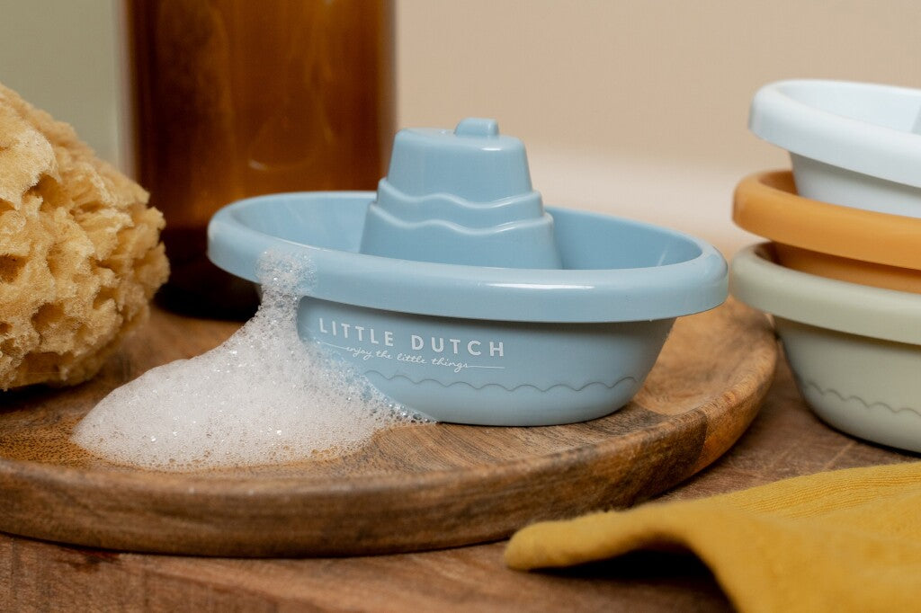 Little dutch 4 bad bootjes set blauw