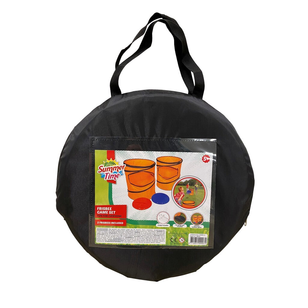 Summertime frisbee game set