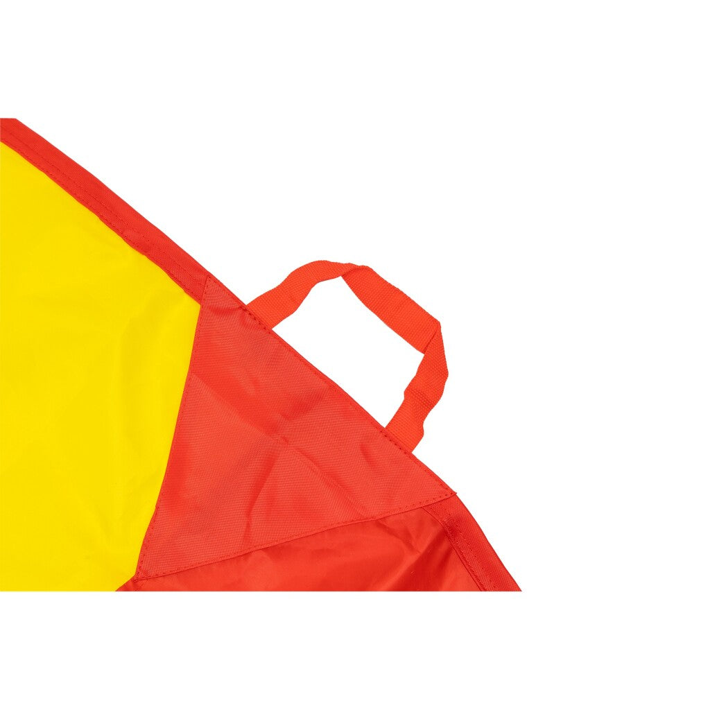 Outdoor play parachutedoek met ballen