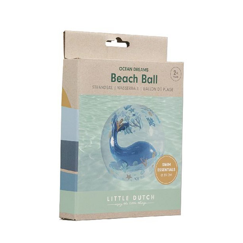 Little dutch ocean dreams strandbal 3d figuur blauw