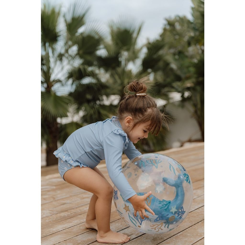 Little dutch ocean dreams strandbal 3d figuur blauw