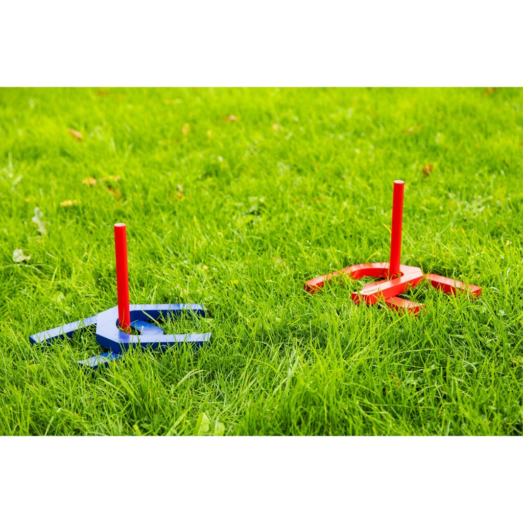 Outdoor play houten hoefijzer werpen