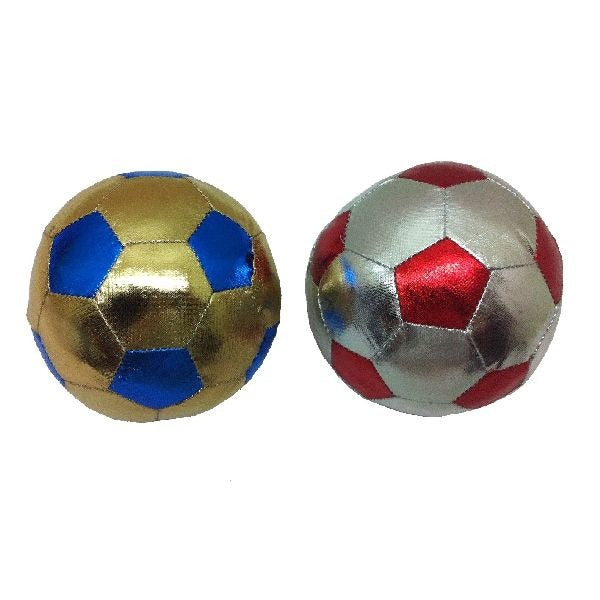 Summertime stoffen ball zilver of goud 10cm