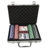 Clown games poker set in aluminium koffer