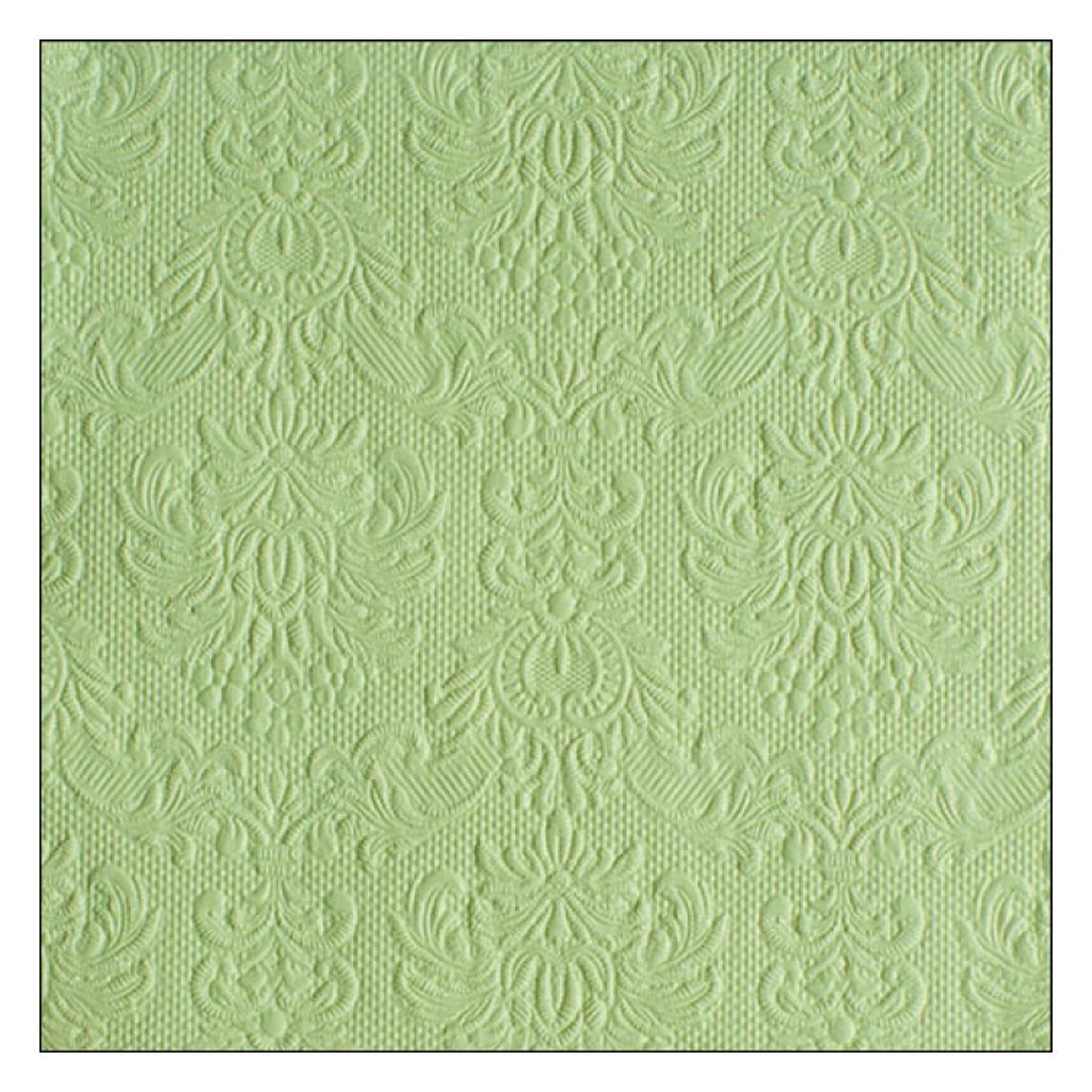 Overige merken ambiente servetten elegance 15 stuks zachtgroen