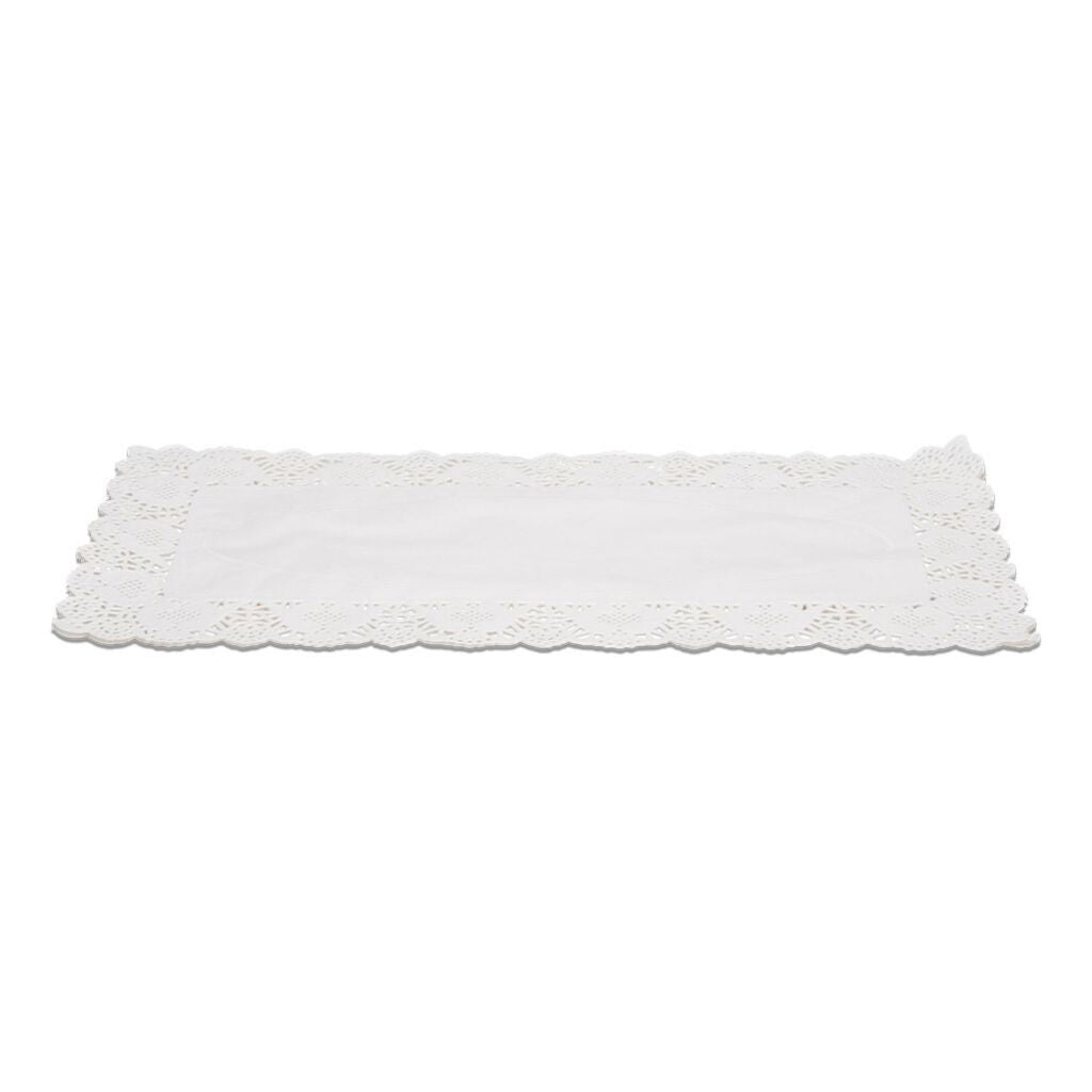 Patisse papieren taartranden 40x20 cm 6 stuks wit