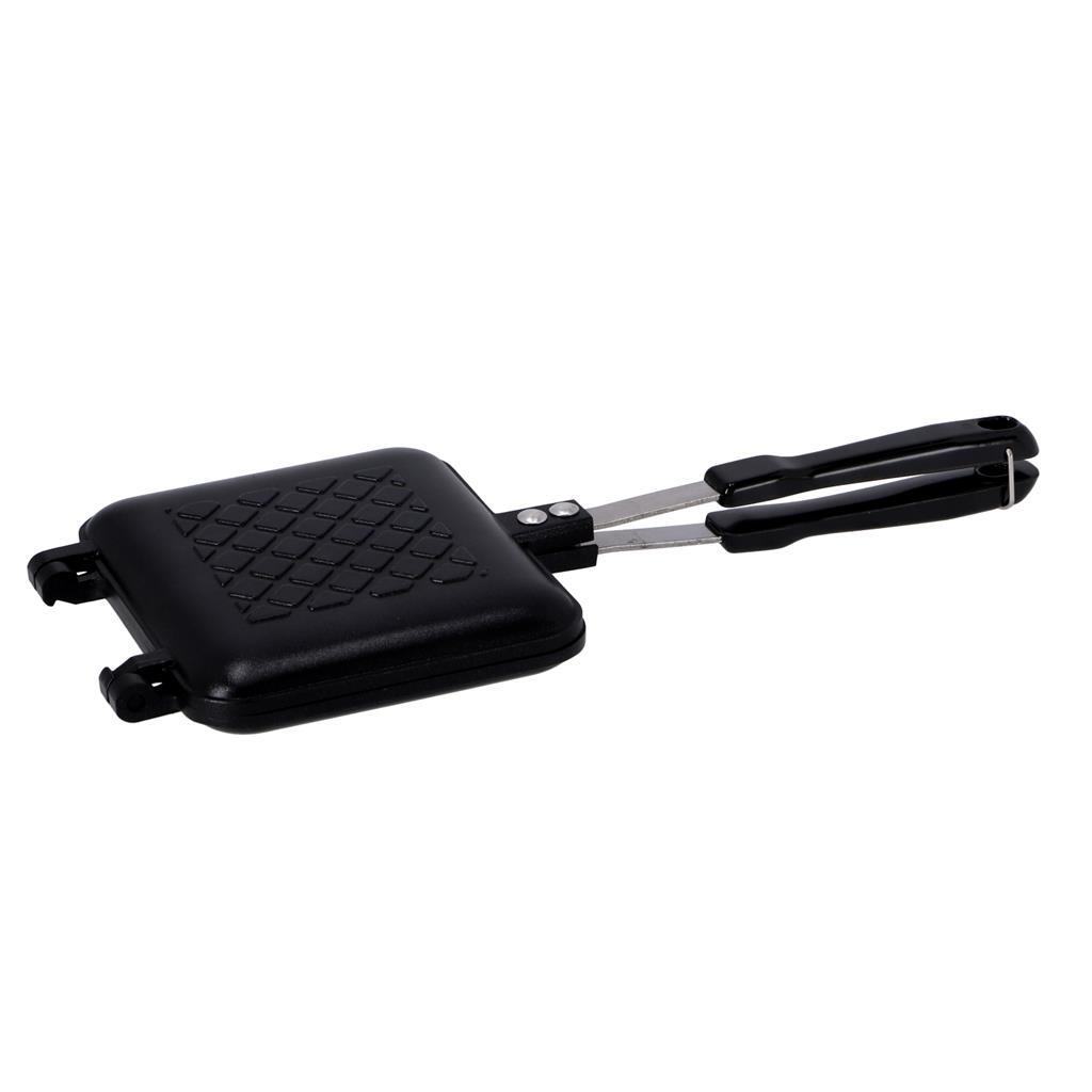 Patisse metalen tosti-ijzer antikleef zwart