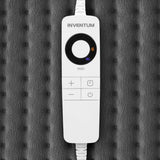 Inventum hnk186g elektrisch warmtekussen 60x40 cm grijs