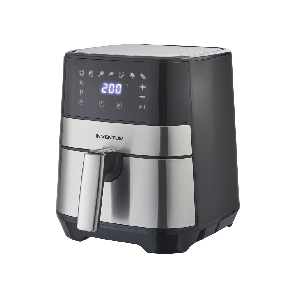 Inventum gf350hld hetelucht friteuse 3.5l 1500w zwart rvs