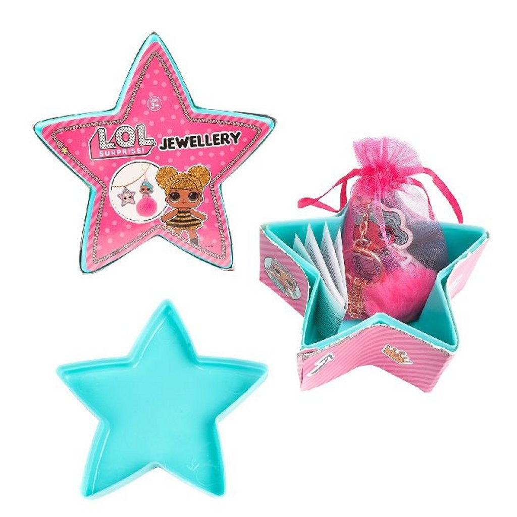 L.o.l. surprise verrassing ster met bijoux accessoires 10x10x6 cm