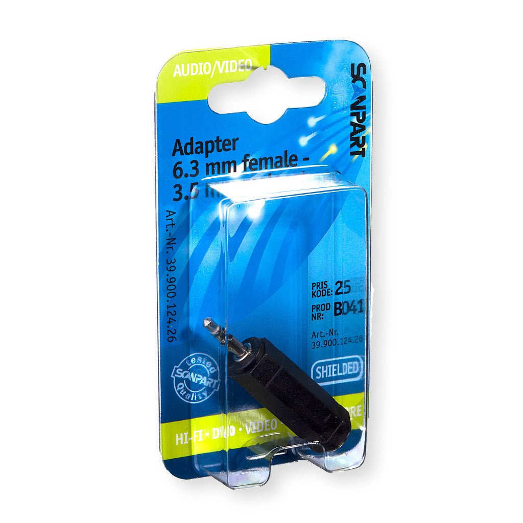 Scanpart adapter 6.3 (f)-3.5 (m)