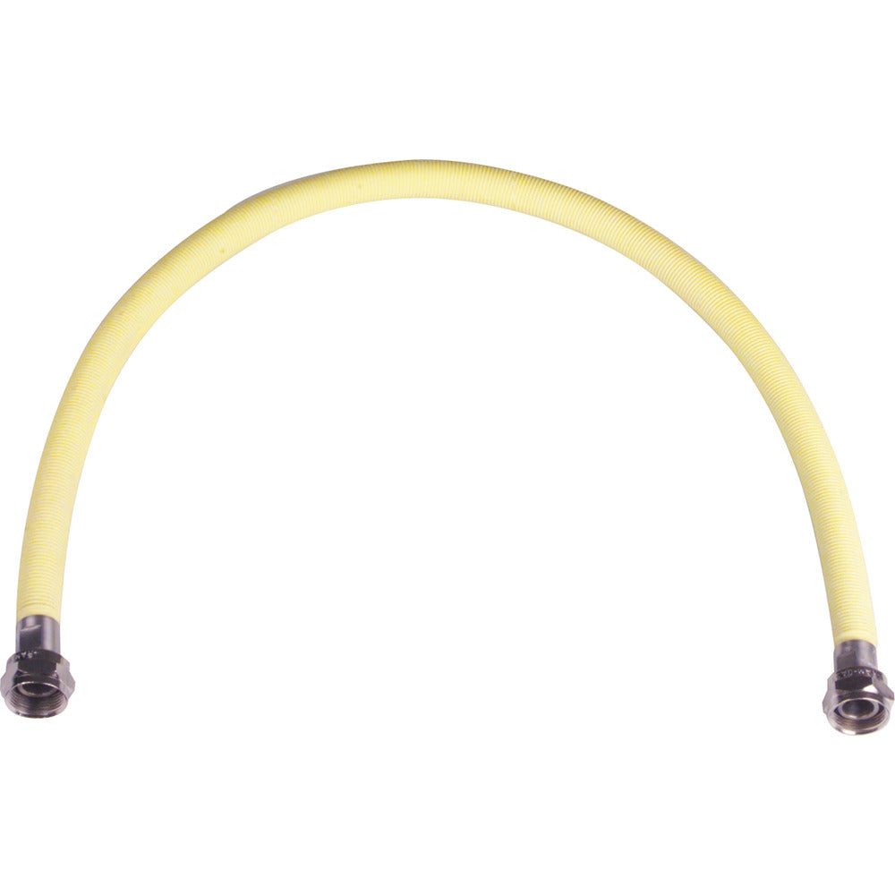 Diversen fib0008 gasslang 60 cm roestvrijstaal-flex