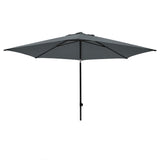 Madison Parasol Mykanos 250 cm grijs