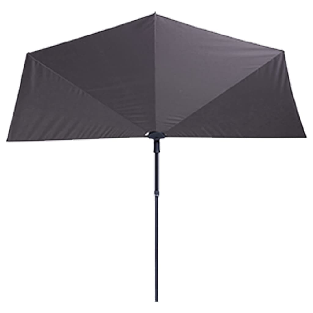 Madison balkonparasol sun wave 270x150 cm saffierblauw