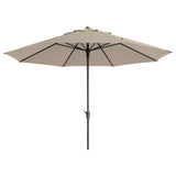 Madison Parasol Timor Luxe 400 cm ecru PAC8P016