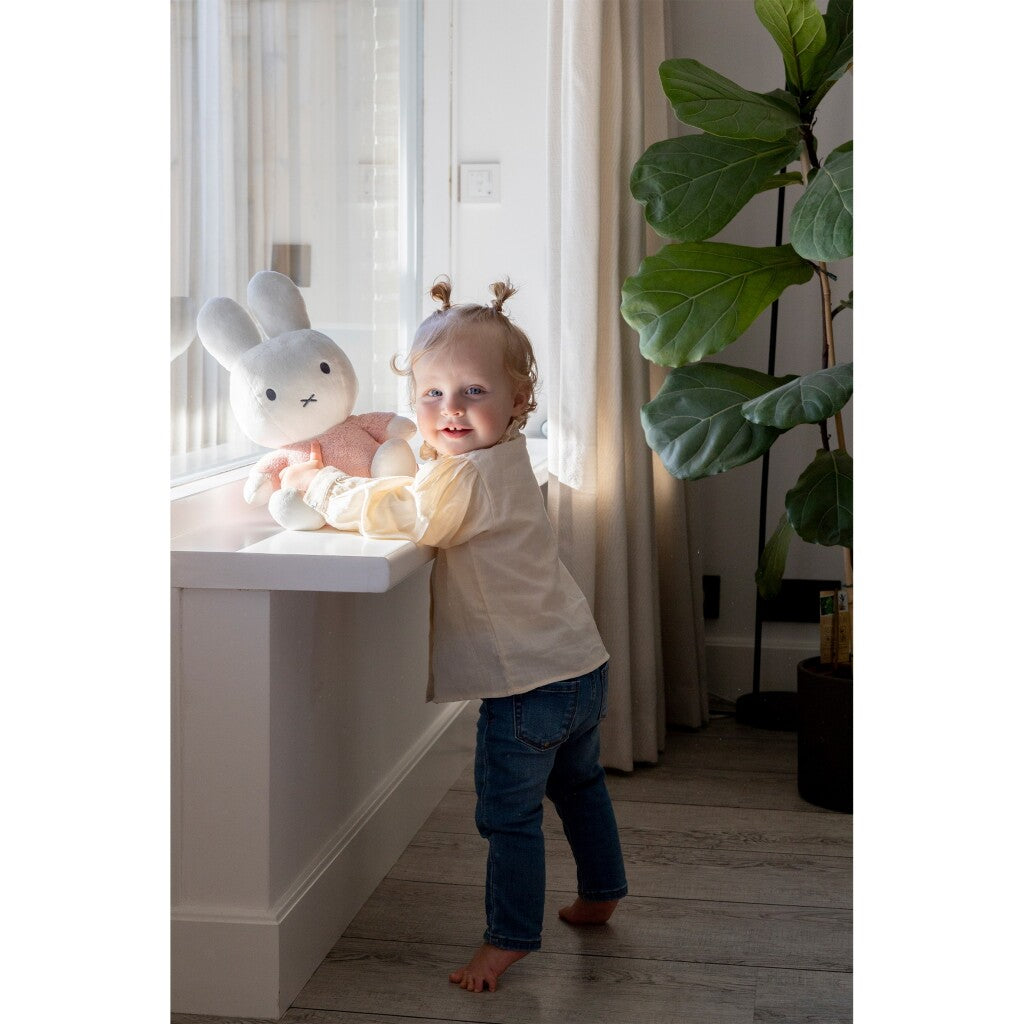 Tiamo nijntje knuffel 35cm fluffy pink