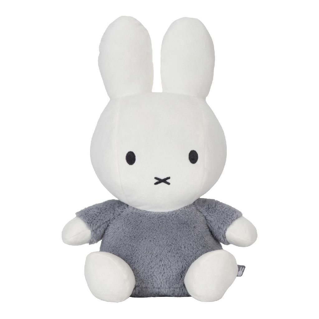 Nijntje fluffy knuffel 35 cm blauw
