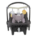 Nijntje fluffy wagenspanner + geluid blauw